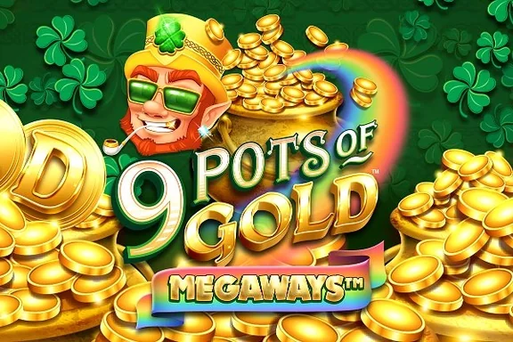 9 Pots Of Gold Megaways — capa do slot