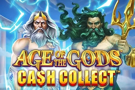 Age Of The Gods Cash Collect — capa do slot